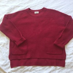 Mellóday Two Pocket Knit Sweater